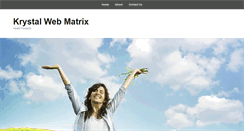 Desktop Screenshot of krystalwebmatrix.com